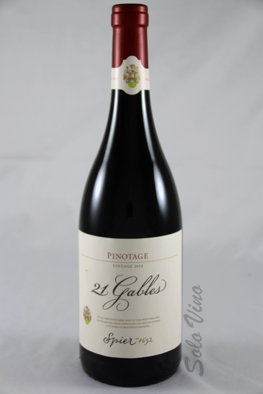 21 Gables Pinotage 2016