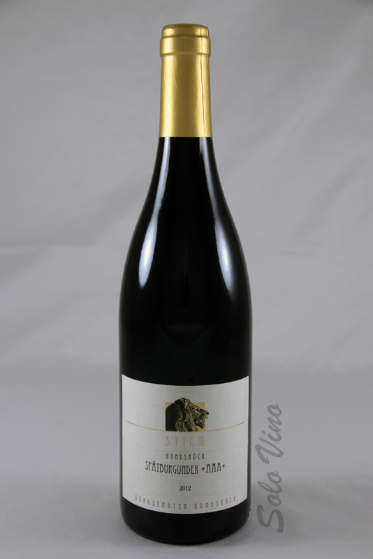 Spätburgunder Hundsrück *AAA* Spätlese 2012