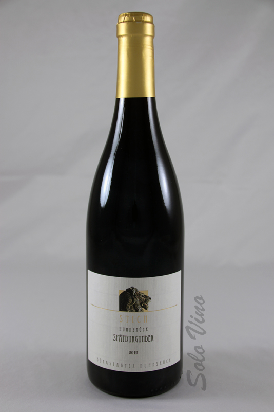 Spätburgunder Hundsrück Spätlese 2012