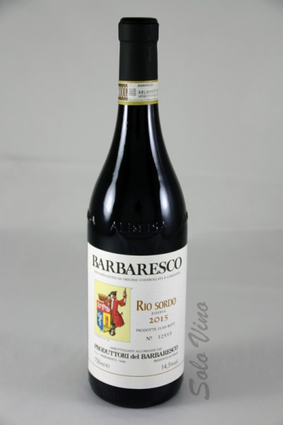 Barbaresco Riserva Rio Sordo 2015